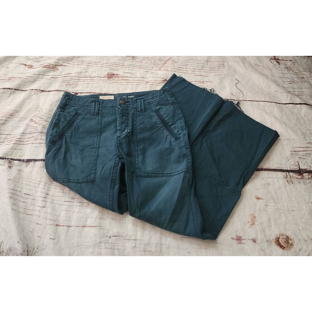 Pilcro Raw Hem Flare‎ Pants Size 25